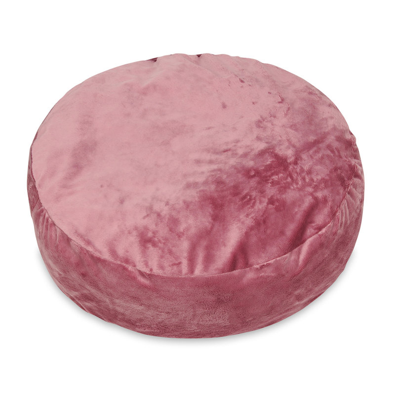 Trinidad Velour Pet Bed, Raspberry