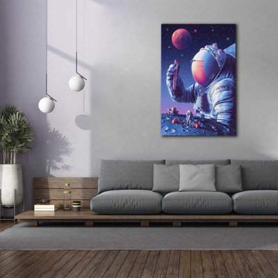Epic Graffiti 'Moon To Mars Multidisciplinary Science' by NASA Canvas Wall Art, 40" x 60"