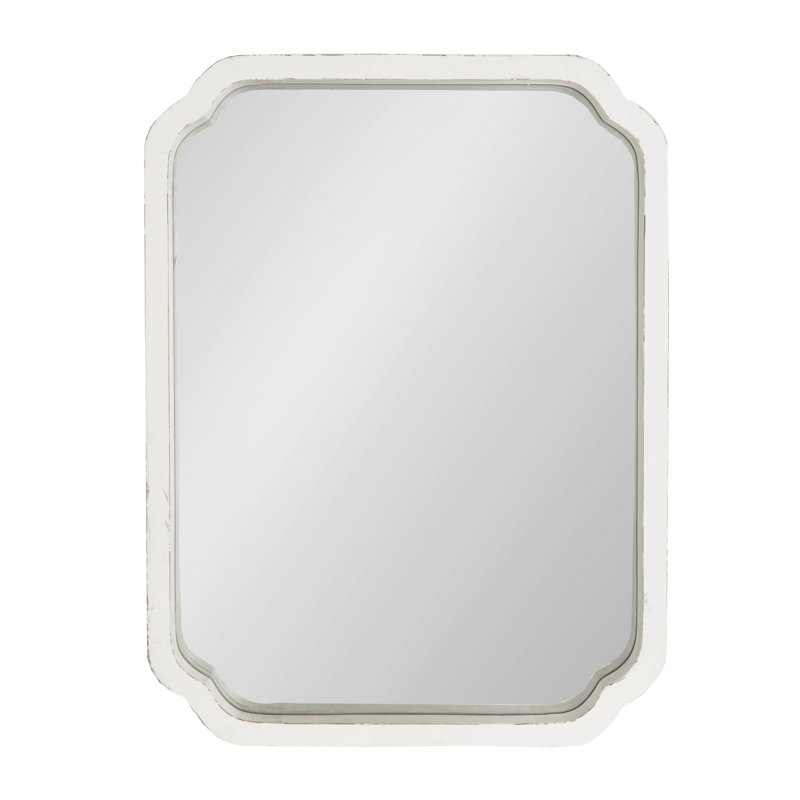 Vannessa Mirror, White, 24" x 18"