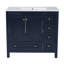 Meuble-lavabo sur pied 36 po en bois massif avec lavabo et organisateur de porte-58975616-58953098