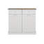 Poubelle en bois manufacturé 10 gallons Alsfeld-90284106-98364404