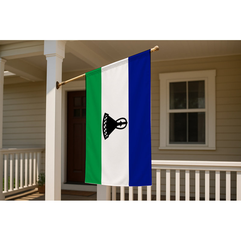 Drapeau du Lesotho — Drapeau d'extérieur