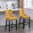 Upholstered Barstools Set Of 2