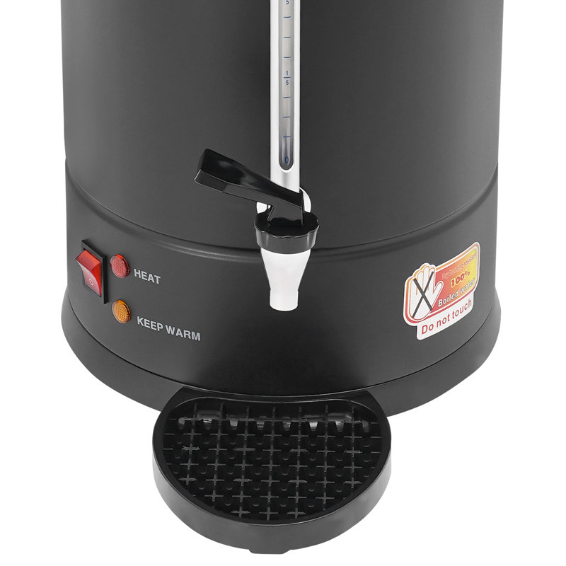Urne à café 25L / 6,6 gallons, Noir, noir, noir, noir