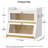 White Bread Box 2 Layers Food Storage Container-1371815732