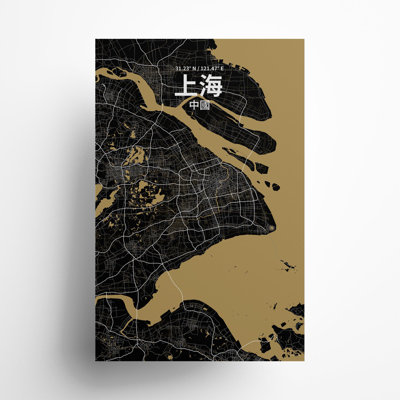Carte de ville (art chinois traditionnel), art graphique