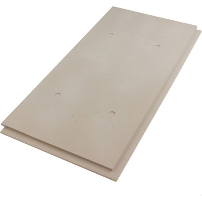 Panneau de faux béton à parement de cloison EverStone, l 81 1/4 po x H 9 po x P 1 1/4 po, Dune