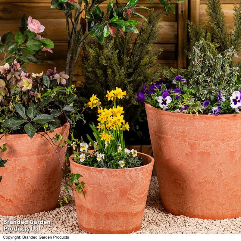 Pot Planter, Orange