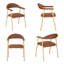 Chaises de salle à manger rembourrées Modern-1838579634-1838579629