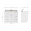 Ensemble de meuble-lavabo simple 43 po Hamlet-60199503