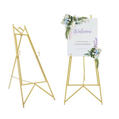 Wedding Sign Stand, Easel Stand, Poster Easel, Easel Tripod