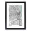 Map Chicago USA - Picture Frame Graphic Art-62802459-62802461