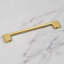 Brushed Brass Slim Square D-Bar Handles-120768038