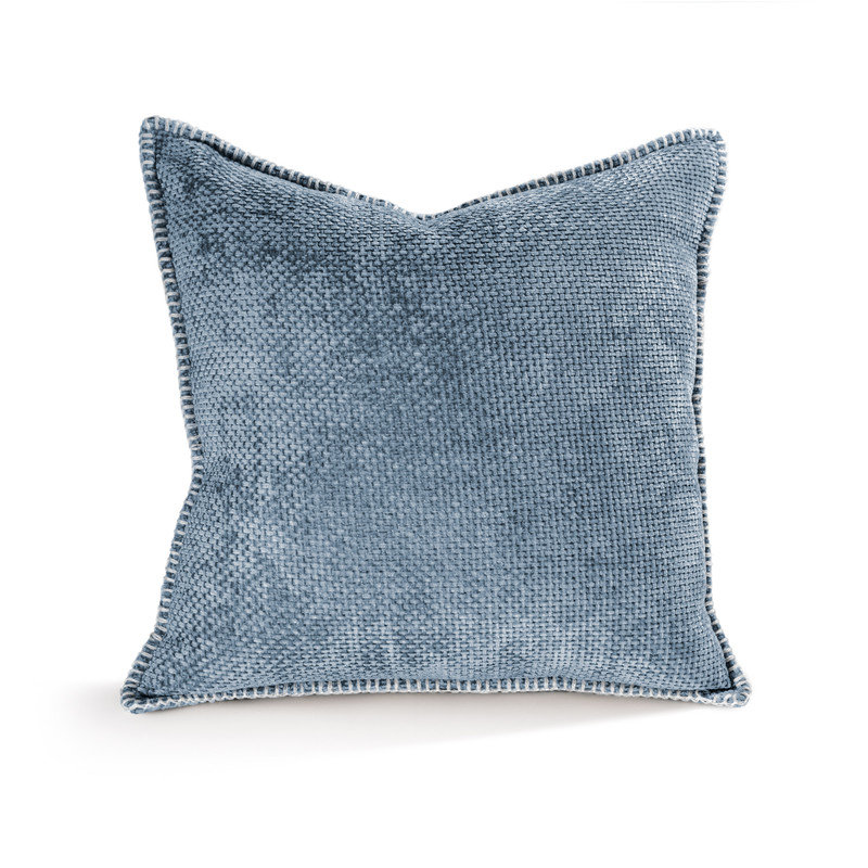 Ensemble de 2 coussins en chenille Austin Horn Classics 20 "X 20", Bleu