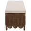 Banc Manon Scallop avec coussin-1768061066