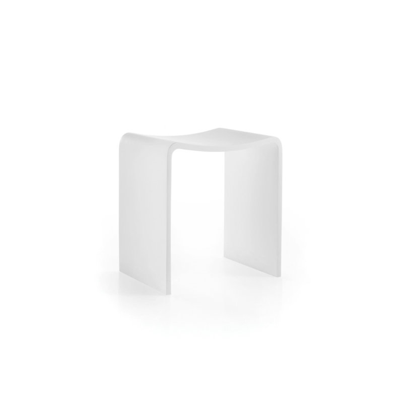 Gunner 40cm Mattstone Shower Bench