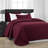 Embossed Bedspread Set For Twin | Hotel-Quality Quilt Set-121432088-123141036