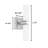Backadine Steel Flush Mounted Sconce
