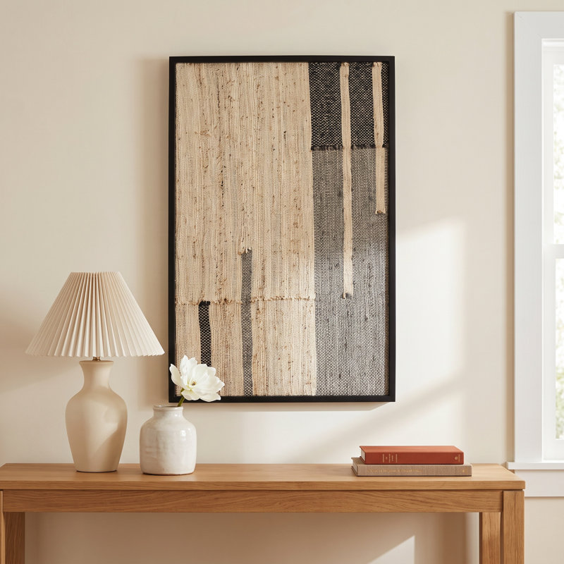 Chaves Woven Wall Art, Lines On Light