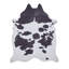 Cam Faux Cow Print area rug Printed Animal Skin Black-1695363006