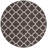 Rodgers Hand Woven Flat Weave Wool/Cotton Geometric Rug in Brown/Ivory-1136734609