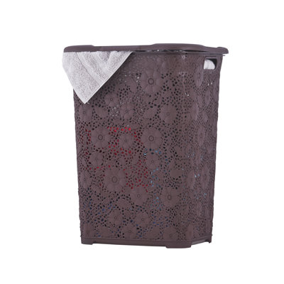Plastic Laundry Hamper with Handles
