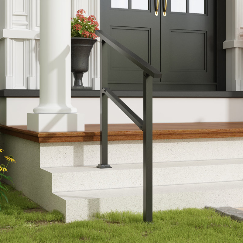 Ensemble de rampes d'escalier, H 36,2 po x l 40,4 po x P 3,3 po