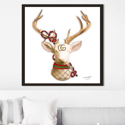 Gucci Deer (Square) par By Jodi - impression