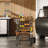Bourdon Garden Tools Storage Organizer Carts Utility Rack