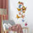 Handmade Decorative Metal Wall Accessory, 41.3 x 3.1 x 22.4 inches | 100% Metal Construction, Thickness: 0.03 inches | Unique Hand-Painted Design, Adds Character & Style to Any Space, Ideal for Home or Office Decor