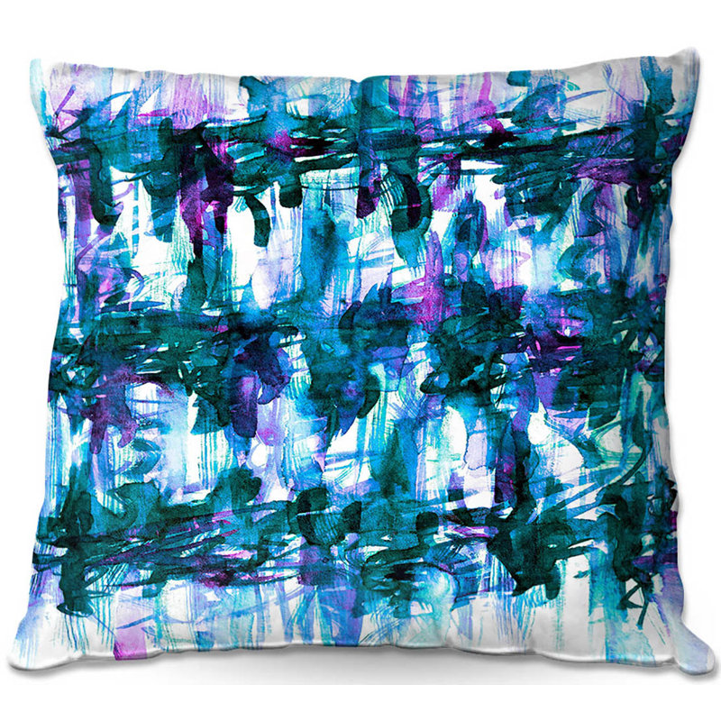 Canapé-lit carré coussin décoratif, 16 po x 1 po