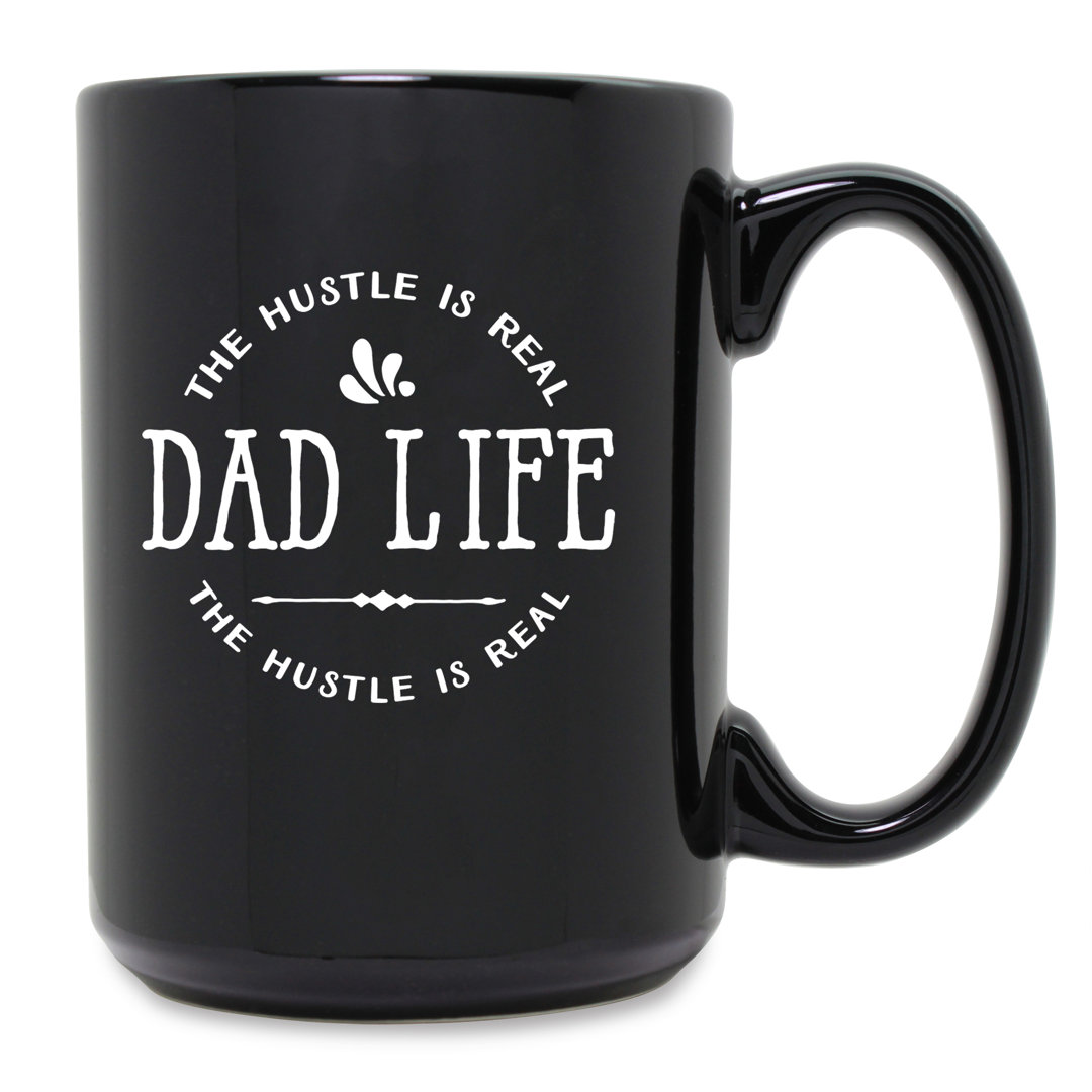 Dad Life Hustle Grande Coffee Mug Winston Porter