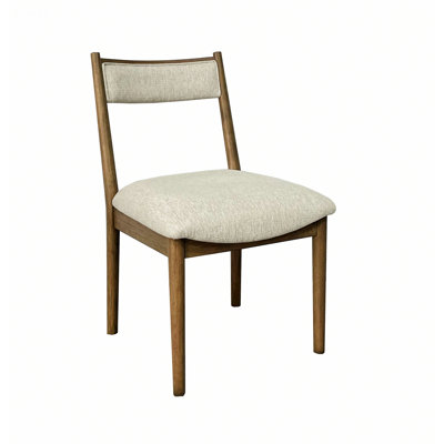 Chaise d'intérieur, ensemble de 2 chaises à structure en bois, chaises rembourrées