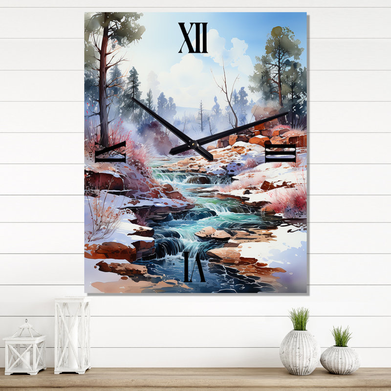 Cordalia - Horloge murale Geyser, Grand