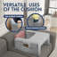 Grey Novelty Backrest Cushion