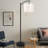 62.2" Arched Floor Lamp with Pull Chain, Bulb Included-1660546977
