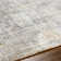 Everly Oriental Machine Made Power Loomed Polyester Area Rug in Taupe