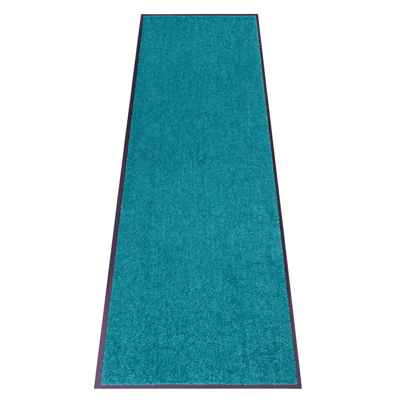 Wash & Clean Doormat, 40cm W x 60cm L, Raspberry Red