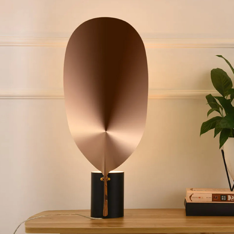 Lampe de table en fer, Cooper