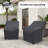 Anahit Wicker Outdoor Lounge Chair Covers