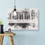 Broken Piano Keys - Wrapped Canvas-56647425