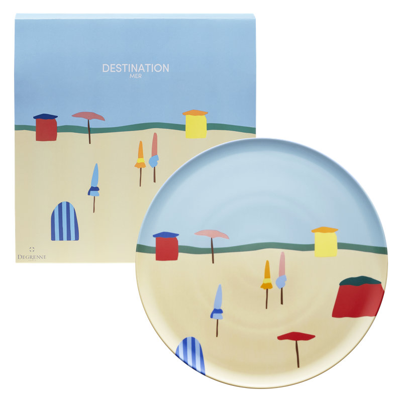 Destination Mer Porcelain Dinner Plate