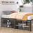 24 Inch Bed Frame with Rounded Corner Legs-400944874