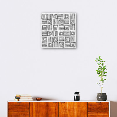 «Mudcloth Patterns II» par Studio Arts, reproduction d'art sur toile