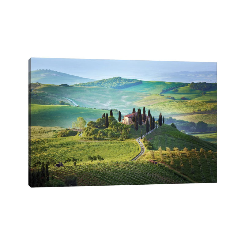 Il Belvedere, Tuscany, Italy by Jim Nilsen - Wrapped Canvas Print, 101.6 cm H x 66.04 cm W x 1.91 cm D