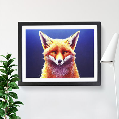 Unique Fox - Framed Print