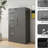 Metal Storage Vertical Filing Cabinet with Lock, Steel File Locker with 4 Drawers and 1 door-911707237