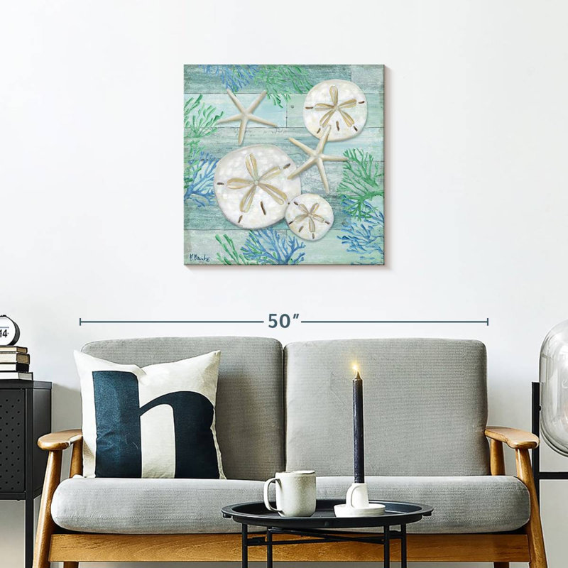 Brampt Clearwater Shells II, 24" H x 24" W