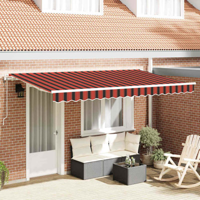 Brayden Studio 200 cm D Retractable Door / Window Awning