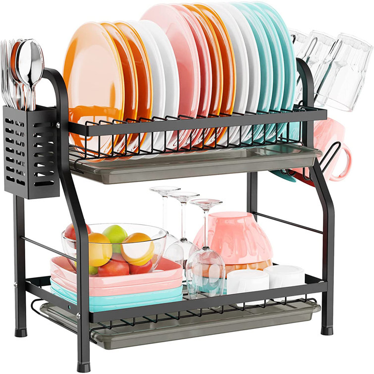 https://assets.wfcdn.com/im/97905482/resize-h755-w755%5Ecompr-r85/2196/219617047/Stainless+Steel+2+Tier+Dish+Rack.jpg